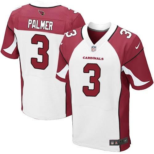 Nike Cardinals #3 Carson Palmer White Men's Stitched NFL Vapor Untouchable Elite Jersey